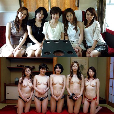 Vêtue de filles asiatiques déshabillées Photos érotiques et porno