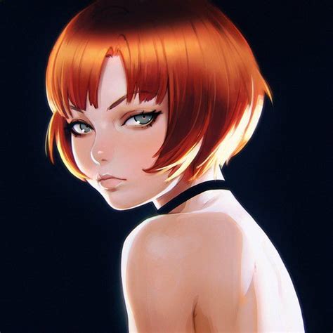 Anime Picture 1080x1080 With Original Kr0npr1nz Single Blush Short Hair Looking At Viewer Simple