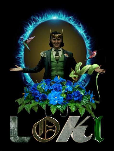 Loki The God Of Mischief Digital Art By Sally Ayad Pixels