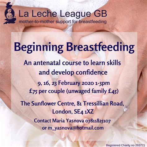 Beginning Breastfeeding Courses La Leche League Gb
