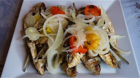 How To Prepare Jamaican Fried Sprat Fish Youtube