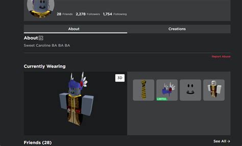 Selling Roblox Account From 2009 With Some Old Limited Og Valkyrie