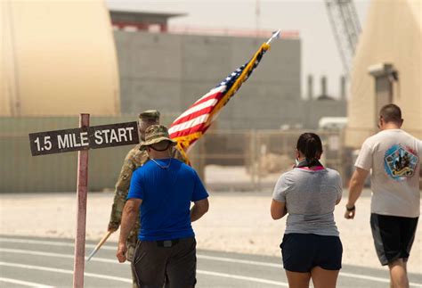 Deployed Service Members Honor 911 Victims With Remembrance Walk