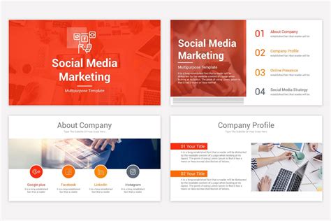 Social Media Marketing Free Powerpoint Template Nulivo Market Reverasite