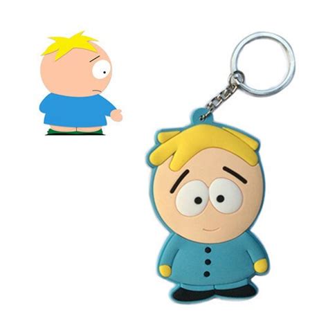 Leopold Butters Stotch Figure Key Chain South Park In Action And Toy