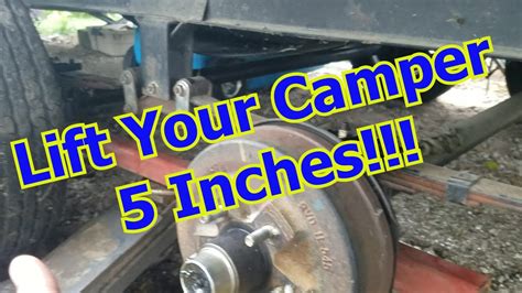 How To Raise A Camper Trailer New Update