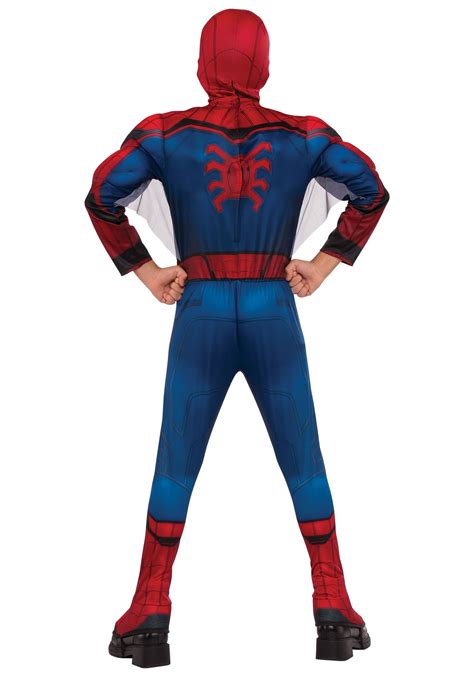 Kids Size Deluxe Spider Man Costume Boys Fancy Dress Fancy Dress