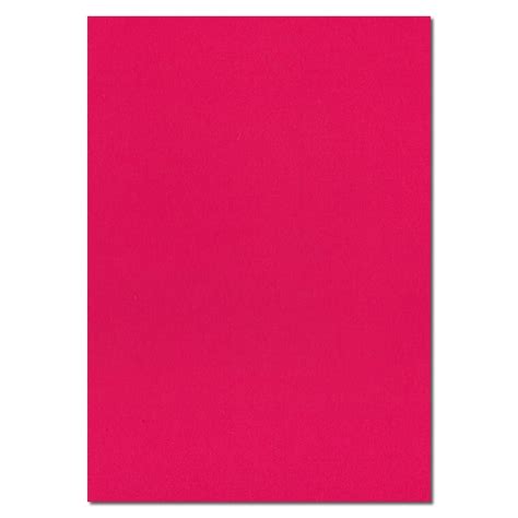 A4 Shocking Pink Extra Thick Paper 50 A4 Pink Paper Sheets