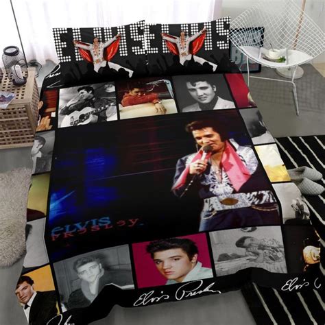Elvis Presley Bedding Set Epb Irockstudio Elvis Presley Elvis Bedding Set