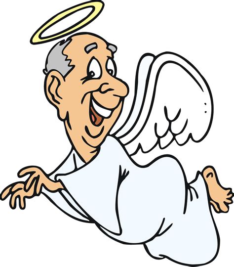 Angels Vector Cartoon 5 Clipart Angel Angel Cartoon  Png