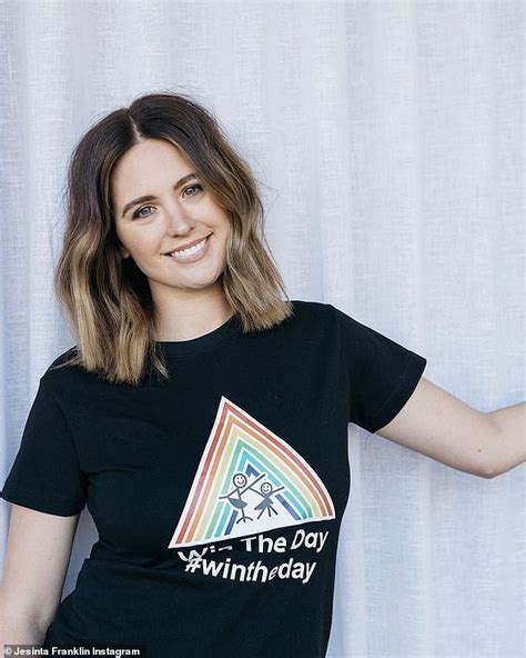 Model Jesinta Franklin Announces Her Brand New Role Daily Mail Online