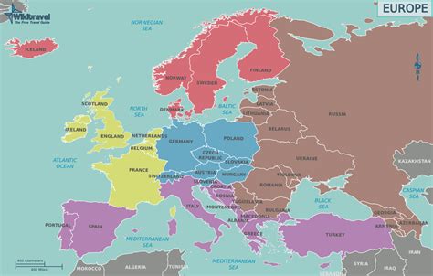 Filemap Of Europepng Wikitravel