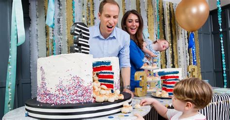 Kate Middleton Prince William And Prince George Celebrate Royal Tot