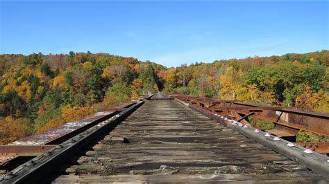 Clarion Trestle And Tunnels Clarion County Pa October 23 2023