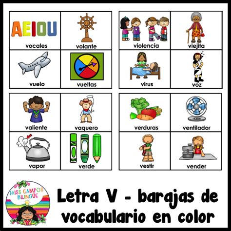 actividades palabras con va ve vi vo vu 35 palabras con va ve vi vo vu para colorear