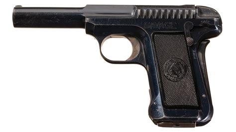 Rare Savage Model 1915 Semi Automatic Pistol In 380 Caliber Rock