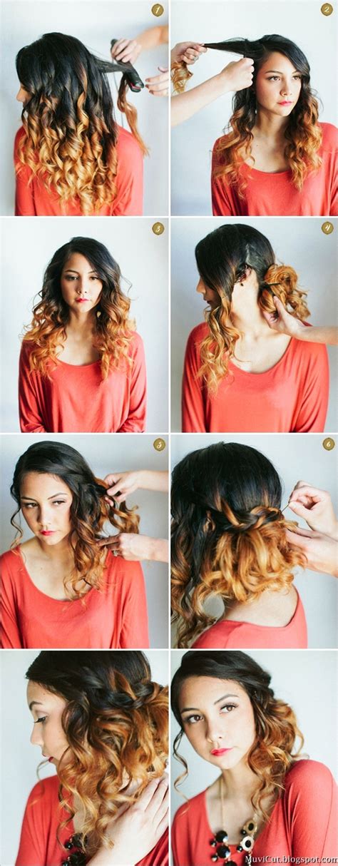 First of all prep your hair roots by spraying hairspray which will serve to increase. Easy Hairstyles: Curly Side Waterfall Hair Braids ...