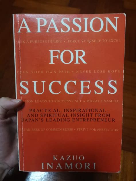 A Passion For Success By Kazuo Inamori Hobbies Toys Books