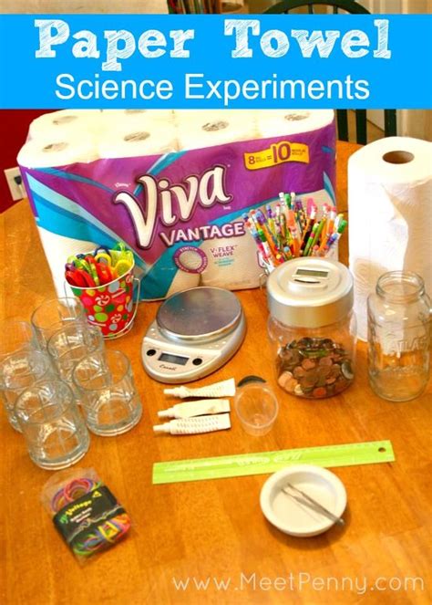 Cool Science Experiments With Paper Towels Science Experiments Paper