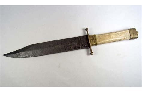 Rare Confederate Civil War Era Combat Bowie Knife