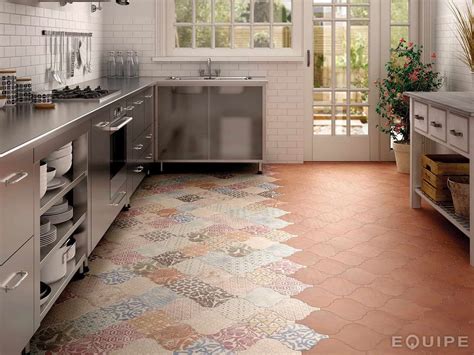 Before adding tiles to a kitchen floor, make sure the floor is flat enough for the new design. 21 Arabesque Tile Ideas for Floor, Wall and Backsplash