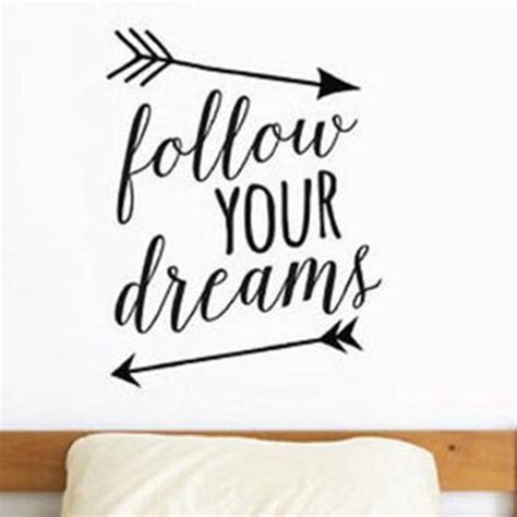 Buy D222 Follow Your Dreams Arrows Words Lettering
