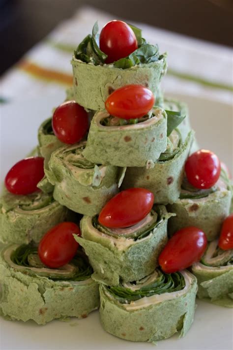 Start with what everyone can below, you'll find 20 vegetarian christmas recipes by dish including vegetarian christmas mains, appetizers, salads, and sides. Christmas Tree Pita Pinwheel Appetizer - Spinach Tortillas and Veggie Wraps