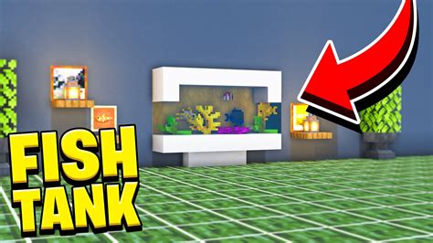 How To Build An Easy Fish Tank In Minecraft Shorts Youtube