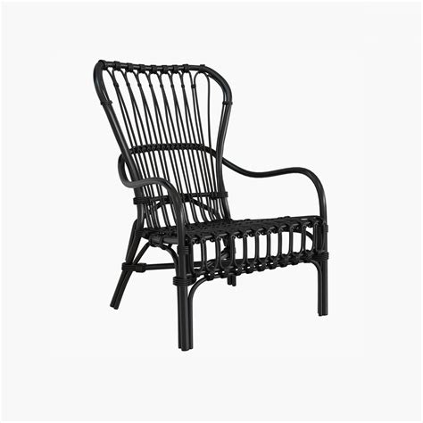 The chair looks black in the picture. Storsele Ikea chair rattan bamboo black 3D | CGTrader