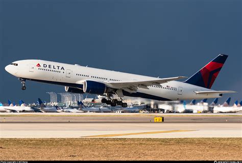 N864da Delta Air Lines Boeing 777 232er Photo By Bill Wang Id 1064150