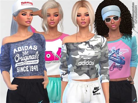 Pinkzombiecupcakes Dreamer 010 Sweatshirts Collection Sims 4