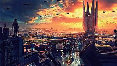 Futuristic 4k Wallpapers Science Fiction Cityscape Future