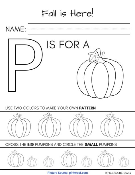 Valuable Fall Activities For Kindergarten Fall Worksheets