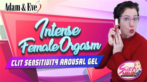 Adam And Eves Clit Sensitivity Arousal Gel Orgasm Cream For Women