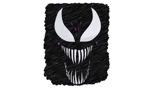 Venom Face Drawing At Explore