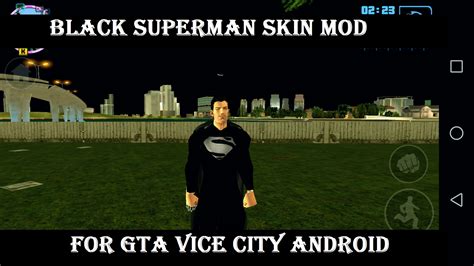 Black Superman Skin Mod For Gta Vice City Android V1 Gta Vice City