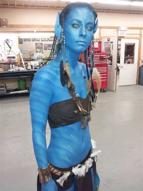 Big Titty Avatar Body Paint Cosplay Smutty Com Sexiz Pix