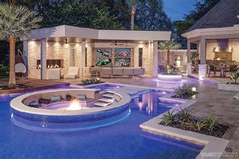 Backyard Ideas With A Taste Of The Tropics Luxury Pools Tropical