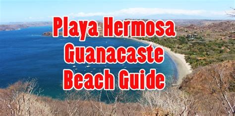 Playa Hermosa Guanacaste A Quiet Beach In The Gulf Of Papagayo