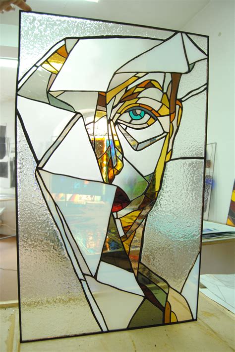 This Stained Glass Is My Work Modern Stained Glass Stained Glass
