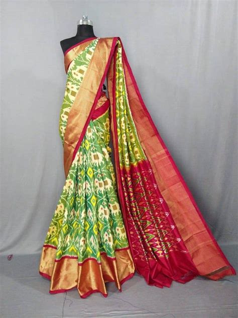 Ikkat Pattu Sarees Pochampally Sarees Kanchipuram Saree Pure Georgette Sarees Pure Silk