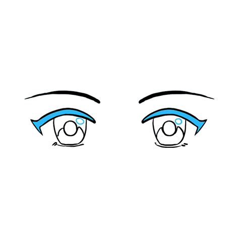 How To Draw Anime Eyes Really Easy Drawing Tutorial Anime Drawings