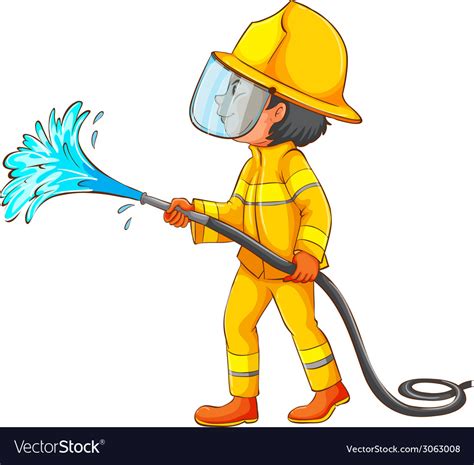 Cartoon On Net Cartoon Firefighter Drawing