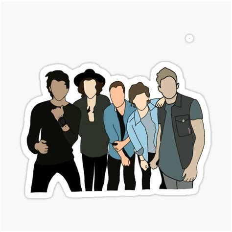 Pin By Caroline On 1d Sticker One Direction Drawings One Direction X