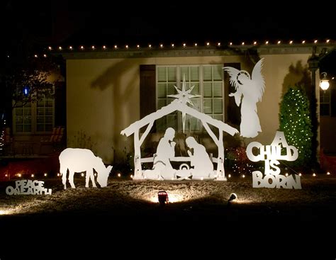 20 Outdoor Christmas Nativity Set Homyhomee