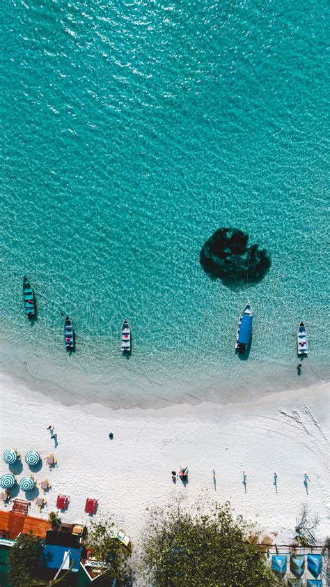 Aerial Photo Of Beach Photo Free Ocean Image On Unsplash