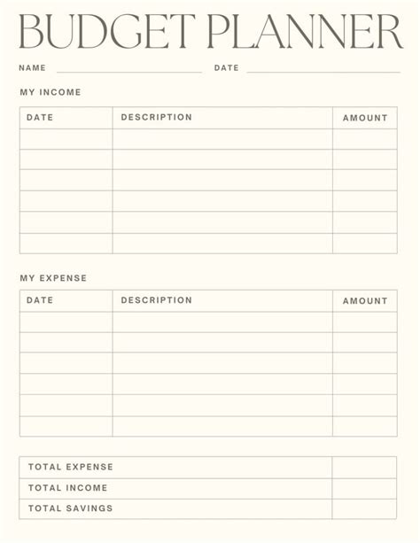 Free Personalized Monthly Planner Templates To Print Canva