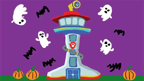 Paw Patrol Spooky Headquarters Nick Jr Nickelodeon