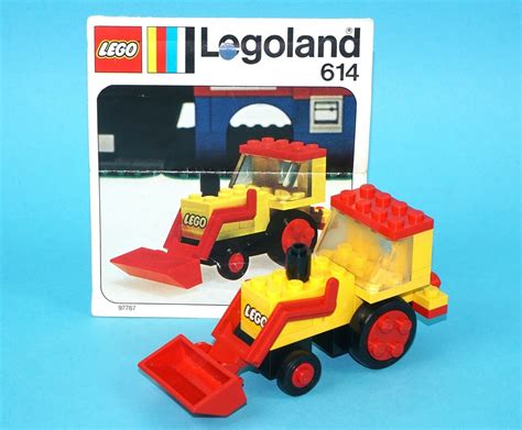 Lego Legoland Town No 614 Excavator Digger 100 Complete 1970s Denmark