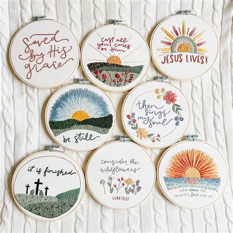 Christian Embroidery Kits - Elly and Grace – ellyandgrace | Christian